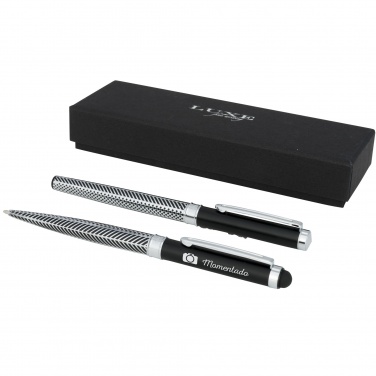 Logo trade promotional item photo of: Empire duo pen gift set