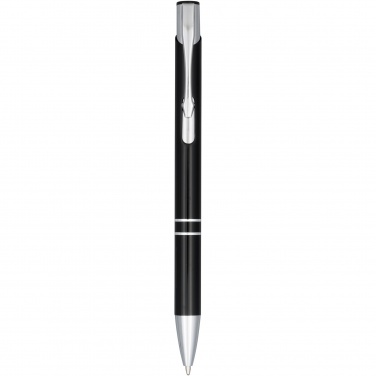 Logotrade promotional merchandise photo of: Moneta anodized aluminium click ballpoint pen