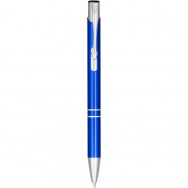 Logotrade promotional item image of: Moneta anodized aluminium click ballpoint pen