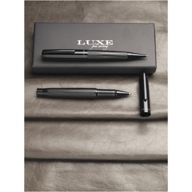 Logo trade promotional gifts image of: Gloss duo pen gift set