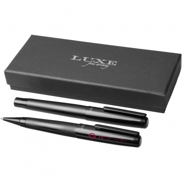 Logo trade promotional merchandise picture of: Gloss duo pen gift set