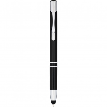 Logotrade business gift image of: Moneta anodized aluminium click stylus ballpoint pen