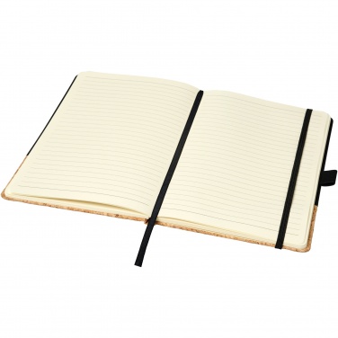 Logo trade promotional items picture of: Evora A5 cork thermo PU notebook