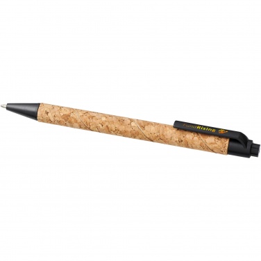 Logotrade business gifts photo of: Midar cork and wheat straw ballpoint pen