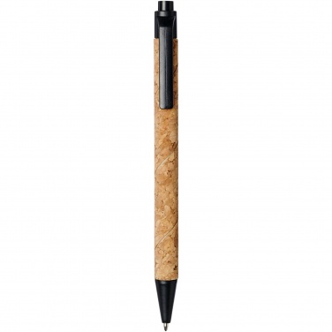 Logotrade promotional item image of: Midar cork and wheat straw ballpoint pen