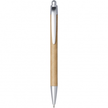 Logo trade business gift photo of: Tiflet recycled paper ballpoint pen