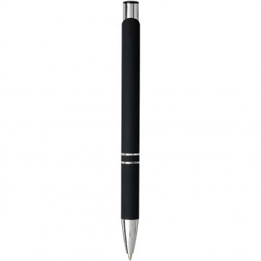 Logo trade corporate gifts picture of: Moneta soft touch ballpoint pen