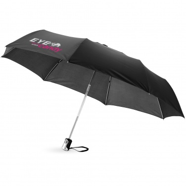 Logo trade promotional gifts image of: Alex 21.5" foldable auto open/close umbrella