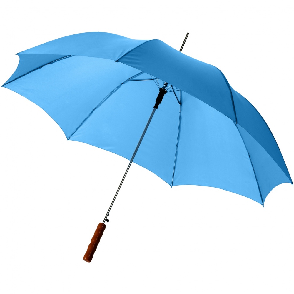 Logotrade promotional merchandise picture of: Lisa 23" auto open umbrella with wooden handle