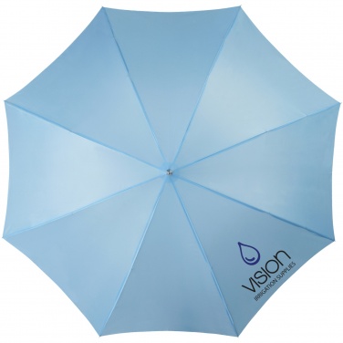 Logo trade business gift photo of: Lisa 23" auto open umbrella with wooden handle