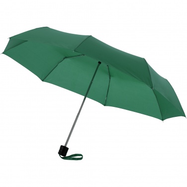 Logo trade business gifts image of: Ida 21.5" foldable umbrella