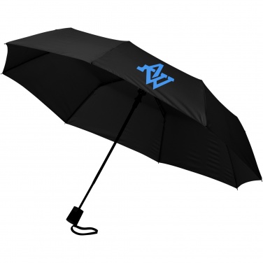 Logo trade advertising products picture of: Wali 21" foldable auto open umbrella