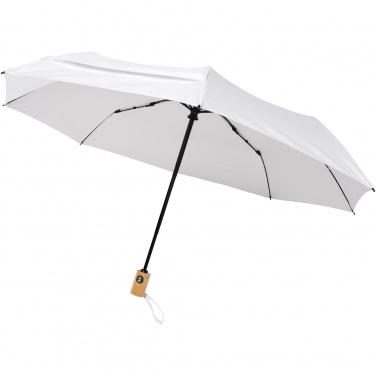 Logo trade promotional products picture of: Bo 21" foldable auto open/close recycled PET umbrella