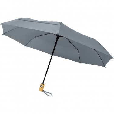 Logo trade promotional item photo of: Bo 21" foldable auto open/close recycled PET umbrella