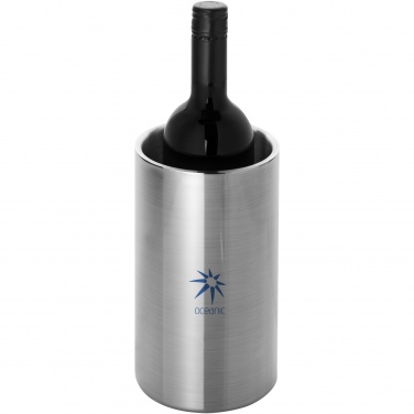 Logo trade business gifts image of: Cielo double-walled stainless steel wine cooler