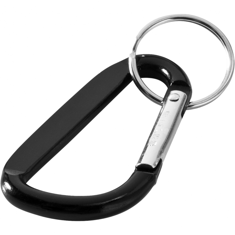 Logo trade promotional items picture of: Timor carabiner keychain