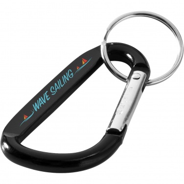 Logo trade promotional products picture of: Timor carabiner keychain