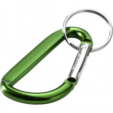 Logo trade promotional gifts image of: Timor carabiner keychain