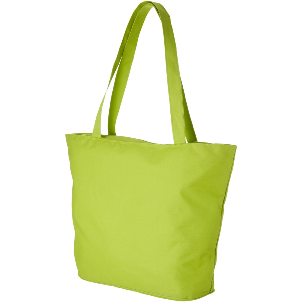 Logo trade promotional giveaways picture of: Panama zippered tote bag 20L