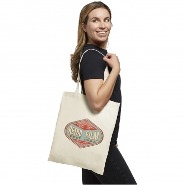 Logotrade promotional merchandise picture of: Carolina 100 g/m² cotton tote bag 7L