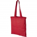 Carolina 100 g/m² cotton tote bag 7L, Red