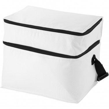 Logo trade promotional giveaways image of: Oslo 2-zippered compartments cooler bag 13L