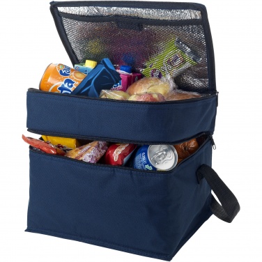 Logotrade promotional items photo of: Oslo 2-zippered compartments cooler bag 13L