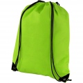 Evergreen non-woven drawstring bag 5L, Lime