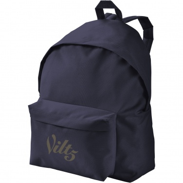 Logo trade corporate gifts image of: Urban covered zipper backpack 14L