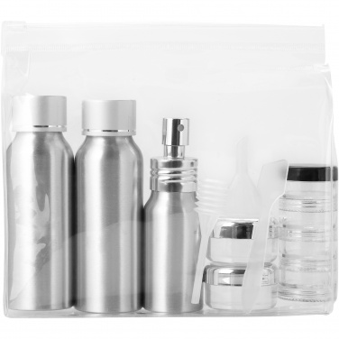 Logotrade promotional gift picture of: Frankfurt airline approved travel bottle set