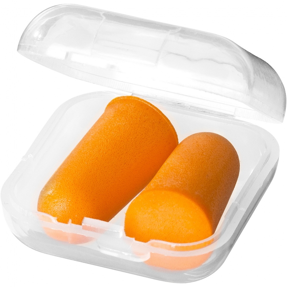 Logo trade promotional products picture of: Serenity earplugs with travel case