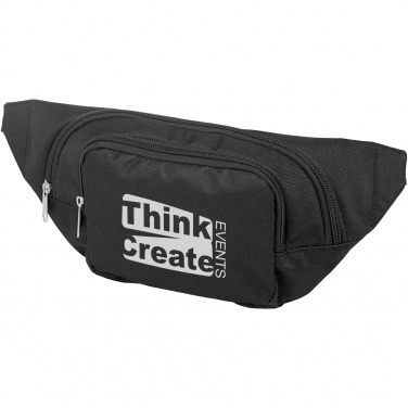 Logotrade business gift image of: Santander fanny pack with two compartments