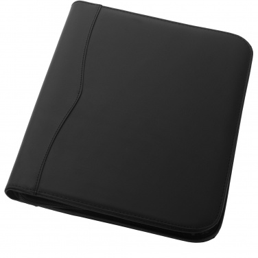 Logo trade promotional item photo of: Ebony A4 zippered portfolio