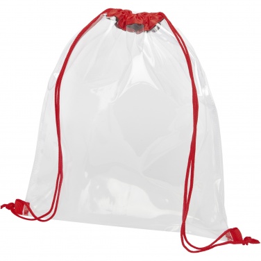 Logotrade business gifts photo of: Lancaster transparent drawstring bag 5L