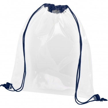 Logotrade promotional products photo of: Lancaster transparent drawstring bag 5L