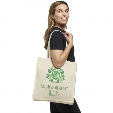 Logo trade promotional merchandise image of: Odessa 220 g/m² cotton tote bag 13L