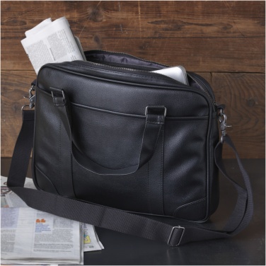 Logo trade business gift photo of: Oxford 15.6" slim laptop briefcase 5L