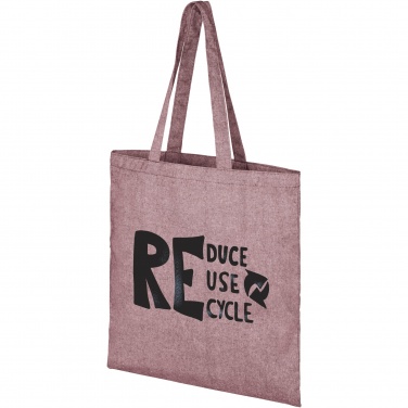 Logo trade promotional product photo of: Pheebs 150 g/m² recycled tote bag 7L