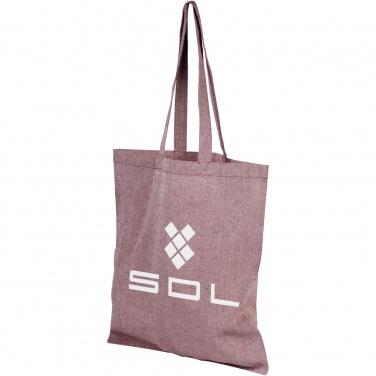 Logo trade promotional item photo of: Pheebs 150 g/m² recycled tote bag 7L