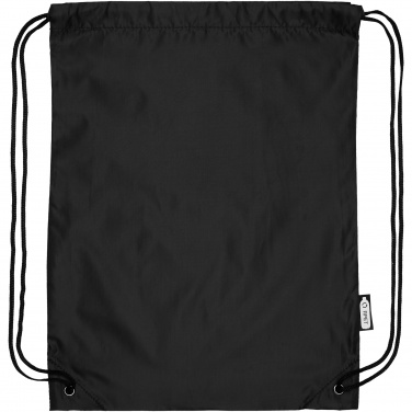 Logo trade promotional gifts image of: Oriole RPET drawstring bag 5L