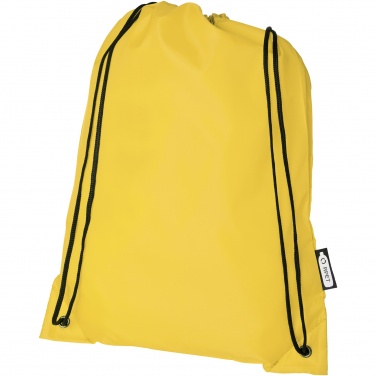 Logo trade promotional gifts picture of: Oriole RPET drawstring bag 5L