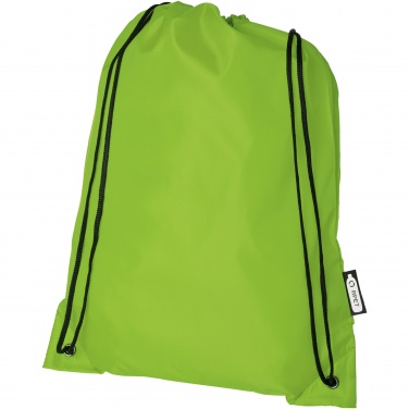 Logo trade advertising product photo of: Oriole RPET drawstring bag 5L