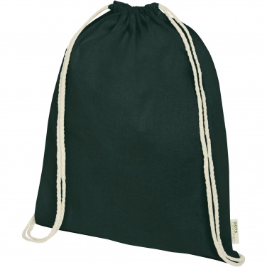 Logotrade corporate gifts photo of: Orissa 100 g/m² organic cotton drawstring bag 5L