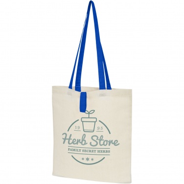 Logo trade promotional product photo of: Nevada 100 g/m² cotton foldable tote bag 7L