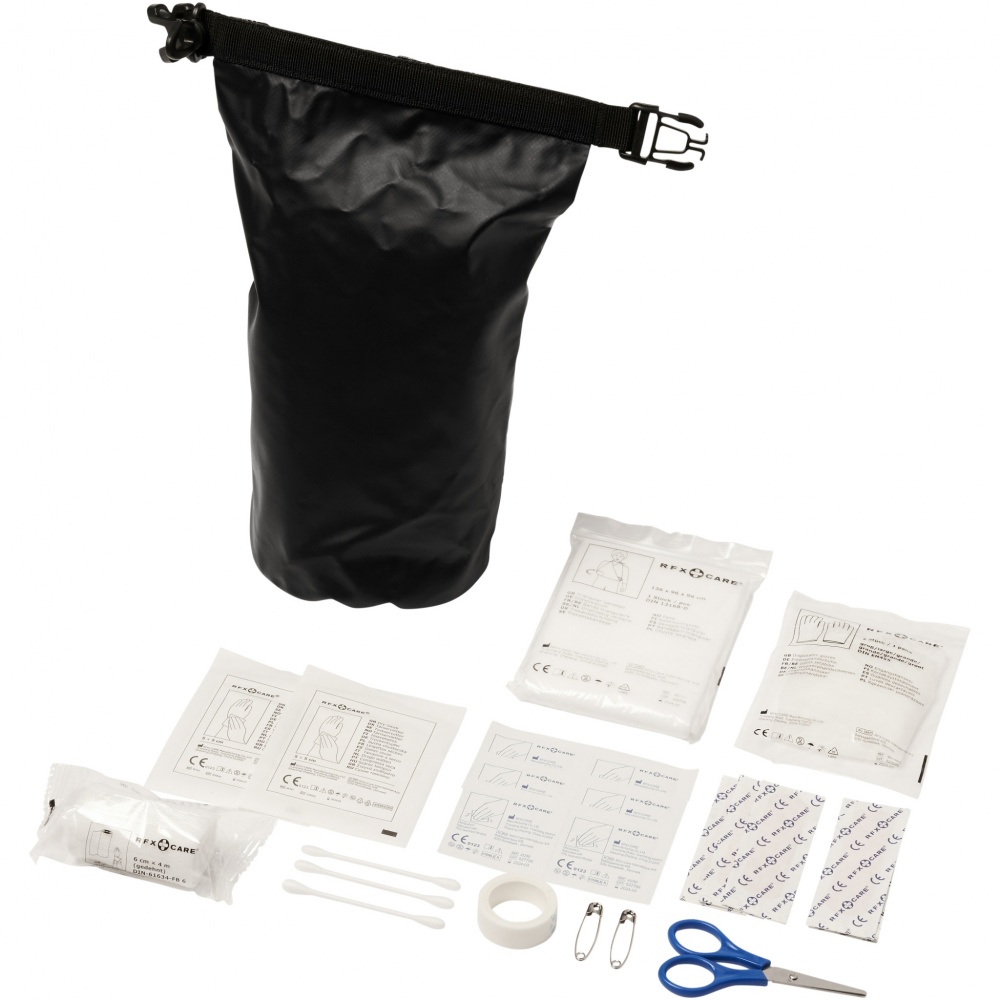 Logo trade promotional products image of: Alexander 30-piece first aid waterproof bag