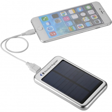 Logotrade promotional giveaways photo of: Bask 4000 mAh solar power bank