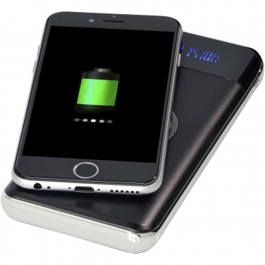 Logo trade business gifts image of: Constant 10.000 mAh wireless power bank with LED