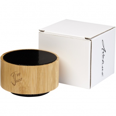 Logo trade promotional items image of: Cosmos bamboo Bluetooth® speaker