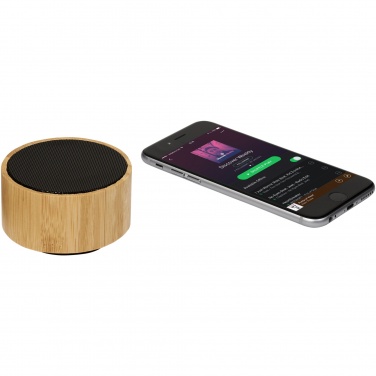 Logo trade promotional gifts image of: Cosmos bamboo Bluetooth® speaker