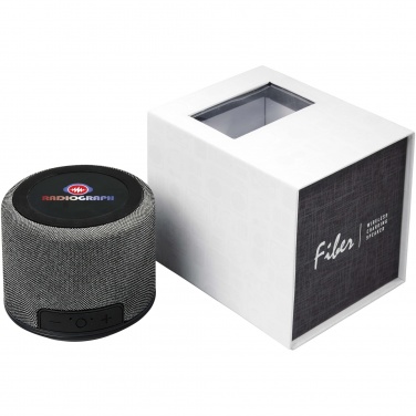 Logotrade corporate gifts photo of: Fiber 3W wireless charging Bluetooth® speaker